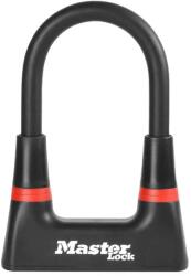 Master Lock U-lakat kerékpárhoz, rollerhez, 80 x 150 mm, Ø 14 mm, fekete, 4 kulccsal MASTERLOCK Bicikli alkatrészek Kerékpáros kiegészítők Biciklizárak