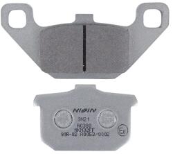 Nissin fékbetét Kawasaki 400-500 EN első, 550-600-750-900-1000-1100 GPZ első-hátsó, 750-800-1500 VN első, 600-750-1100-1300 Z első-hátsó (2P-241NS) (félig fém) NISSIN Futómű és fék alkatrészek Fékbetétek (tá