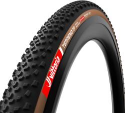 VITTORIA TERRENO T60 700x40 gravel gumiabroncs (fekete-barna, tubeless ready, TS, 40-622) VITTORIA Bicikli alkatrészek Kerékpár alkatrészek Kerékpár gumik