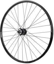 VELOX KARMA 27.5" hátsó MTB tárcsafékes kerék, fekete, 6 furatos agy, Shimano 7/6/5 sebességes szabadonfutó, 32 küllő, 21C felnivel VELOX Bicikli alkatrészek Kerékpár alkatrészek Kerékpár kerekek