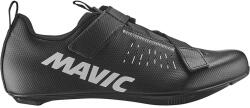MAVIC ASKIUM országúti cipő fekete 45 1-3 tépőzáras rögzítés, 3 pontos felfogatás LOOK-SHIMANO kompatibilis (pár) MAVIC Bicikli alkatrészek Kerékpáros ruházat Kerékpáros cipők