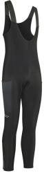 GIST hosszú kantáros kerékpáros nadrág BIB-TIGHTS ZERO vállpánttal, 0°C-ig, fekete, bokán cipzáros, M méret -5653 GIST Sisakok és ruházat Nadrágok