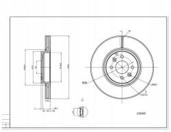 Hart Féktárcsa Hart 230 995