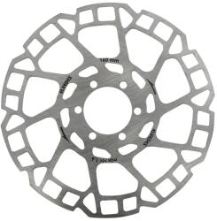 ELVEDES 1056142824386854 Féktárcsa MTB/országúti, 6 furatos, 160 mm, ezüst, vastagság: 1, 8 mm ELVEDES Futómű és fék alkatrészek Féktárcsák