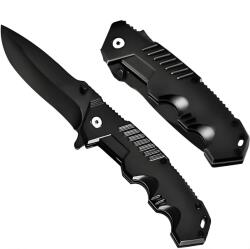 HARAHU JF-39393 Outdoor összecsukható kés - Fekete KP39393