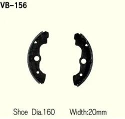 Wesrah VB-156 fékpofa Wesrah Futómű és fék alkatrészek Fékpofák (dobfék)