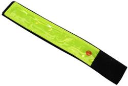 P2R P2R fényvisszaverő sárga biztonsági karszalag 1 LED-del (CR2032 elemmel, 1 db) P2R (Vélo) Bicikli alkatrészek Kerékpáros kiegészítők Kerékpár világítások és visszaverők