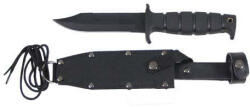 Fox Outdoor Products Cuțit cu lamă fixă Pilot Fox Outdoor® - negru