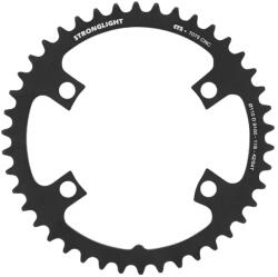 Stronglight CT2 DURA-ACE 9100 42T Ø110 4 karos belső lánckerék fekete 11 sebességes (külsőhöz: 54T) STRONGLIGHT Bicikli alkatrészek Kerékpár alkatrészek Kerékpár lánctányérok