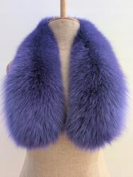  Természetes róka szőrből készült gallér kapucni szegély