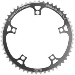 Specialites Ta Lánckerék pályakerékpárhoz, 5 karos, Ø144, 52 fog, ezüst ALU 7075, 3, 17 mm (1"1-8) lánchoz SPECIALITES TA Bicikli alkatrészek Kerékpár alkatrészek Kerékpár lánctányérok