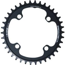 Specialites Ta E-ONE lánctányér e-bike-hoz, 38 fog, 104 mm, fekete, 4 karos, ALU 7075 - Bosch, Brose, Yamaha, Giant, Shimano E-Steps kompatibilis SPECIALITES TA Bicikli alkatrészek Kerékpár alkatrészek Kerékpár lánc