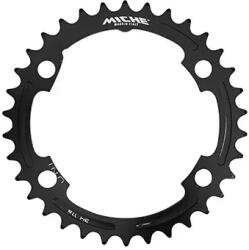 MICHE 34T Belső lánctányér országúti kerékpárhoz Ø110 4 karos SHIMANO ULTEGRA R8000-R8050 kompatibilis, fekete, 11 sebességes MICHE Bicikli alkatrészek Kerékpár alkatrészek Kerékpár lánctányérok