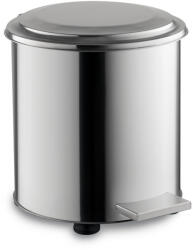 Dayco Metal Rozsdamentes Ipari pedálos szemetes, 50 L, fényes - klin