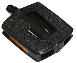 NEWTON városi kerékpár pedál, lapos, műgyanta, fekete, „Super Grip betétekkel, 9/16" (pár) NEWTON Bicikli alkatrészek Kerékpár alkatrészek Kerékpár pedálok