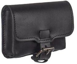 Judu Fekete, egy részes fekvő marhabőr övre húzható övtáska (1 r fekvő fekete)
