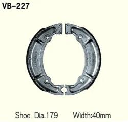 Wesrah Vesrah VB-227 fékpofa Wesrah Futómű és fék alkatrészek Fékpofák (dobfék)