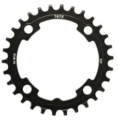 SUNRACE MX 30T lánctányér MTB-hoz, egysebességes, 96 mm, 4 karos, 11/10 sebességhez, más márkákkal kompatibilis SUNRACE Bicikli alkatrészek Kerékpár alkatrészek Kerékpár lánctányérok