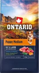 ONTARIO Granules Ontario Puppy Medium Bárány & Barna Rizs 6, 5 kg