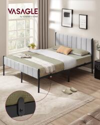VASAGLE Cadru de pat Vasagle Gri 207x161.5x104 cm (RMB975G01)