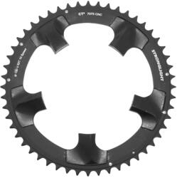 Stronglight ULTEGRA 6700 CT2 52T 5-karos országúti lánctányér, 130 mm, fekete, 10 sebességes (SHIMANO-kompatibilis, DURA ACE 7900-hoz is) STRONGLIGHT Bicikli alkatrészek Kerékpár alkatrészek Kerékpár lánctányérok