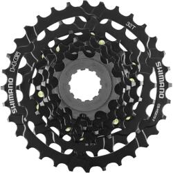 SHIMANO ALIVIO HG2100 1429864111562366 7 sebességes kazetta 12-28 fekete (12-14-16-18-21-24-28) SHIMANO Bicikli alkatrészek Kerékpár alkatrészek Kerékpár kazetták