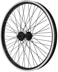 VELOX első BMX kerék 20" alumínium, fekete, 48 küllő, 3/8 tengely VELOX Bicikli alkatrészek Kerékpár alkatrészek Kerékpár kerekek