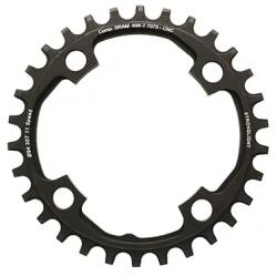 Stronglight MTB lánckerék single 30T, 94 mm fekete, alumínium 7075, 4 karos, SRAM X01 11 sebességeshez, vastagság 5 mm STRONGLIGHT Bicikli alkatrészek Kerékpár alkatrészek Kerékpár lánctányérok