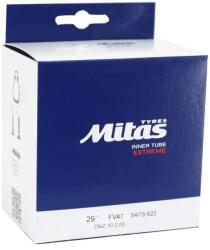 RUBENA MITAS EXTREME 29 x 2.10-3.00 belső gumi kerékpárhoz, Presta szeleppel, megerősített 1, 2 mm falvastagság RUBENA Bicikli alkatrészek Kerékpár alkatrészek Bicikli belső gumik