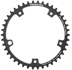 Stronglight CT2 42T lánctányér országúti kerékpárhoz, 5 ágú, 135 mm, Campagnolo Ultra Torque, belső, fekete, 11 sebesség STRONGLIGHT Bicikli alkatrészek Kerékpár alkatrészek Kerékpár lánctányérok