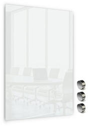 MemoBe Üvegtábla MEMOBE mágneses 90x60 cm fehér (MSZ090060.33.01) - fotoland
