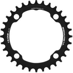 Specialites Ta E-ONE lánckerék e-bike-hoz, 32 fogas, 104 mm, fekete, 4 karos, ALU 7075, Bosch/Brose/Yamaha/Giant/Shimano E-Steps kompatibilis SPECIALITES TA Bicikli alkatrészek Kerékpár alkatrészek Kerékpár lánctány