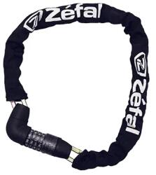 Zéfal M12 kerékpár lopásgátló kombinált lánczár, 8 mm átmérő, 0, 80 m, fekete ZEFAL Bicikli alkatrészek Kerékpáros kiegészítők Biciklizárak