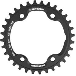 Stronglight 36T MTB lánctányér egysebességeshez, 96 mm, 1x11, fekete, 4 karos, XT M8000/SLX M7000, menetes furat nélkül STRONGLIGHT Bicikli alkatrészek Kerékpár alkatrészek Kerékpár lánctányérok