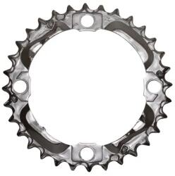 SHIMANO DEORE M532 9 sebességes MTB lánctányér, 104 mm, 4 karos, tripla, 32 fogas, középső SHIMANO Bicikli alkatrészek Kerékpár alkatrészek Kerékpár lánctányérok