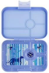 Yumbox Tapas 4 rekeszes uzsonnásdoboz - bento box - Hazy Blue párduc mintával