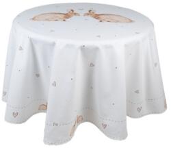 Clayre & Eef Húsvéti nyuszis asztalterítő - 170cm - Bunnies in Love