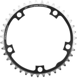 Stronglight Lánctányér országúti kerékpárhoz, 5 karos, 39T, Ø130, belső, fekete, alumínium 7075, 9-10 sebességes (Shimano típus) STRONGLIGHT Bicikli alkatrészek Kerékpár alkatrészek Kerékpár lánctányérok