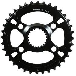 SHIMANO XT M8100 36T lánctányér, közvetlen rögzítés, dupla, 12 sebességes MTB-hez SHIMANO Bicikli alkatrészek Kerékpár alkatrészek Kerékpár lánctányérok