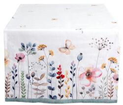 Clayre & Eef Asztali futó - 50x140cm - Flowerbomb