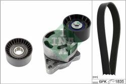 Schaeffler INA hosszbordás szíj készlet Schaeffler INA 529 0436 10 for OPEL, VAUXHALL, RENAULT, NISSAN, … (529 0436 10)