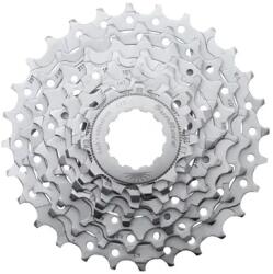 SUNRACE R86 8 sebességes kazetta 11-28 fogas, Shimano/SRAM kompatibilis, nikkel (dobozban) SUNRACE Bicikli alkatrészek Kerékpár alkatrészek Kerékpár kazetták
