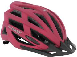 Gist PLANET URBAN felnőtt kerékpáros sisak matt rózsaszín, M (56-62 cm), racsnis beállítás, 212 g, integrált világítás GIST Bicikli alkatrészek Kerékpáros ruházat Kerékpáros sisakok