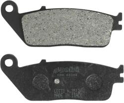 Polini 174.0140 fékbetét Kymco 500 Xciting, 400 Xciting 2012-2015, 400 Xciting I 2018-tól (L 102 mm × H 39 mm × vastagság 9, 8 mm) (ORIGINAL) Polini Futómű és fék alkatrészek Fékbetétek (tárcsafék)