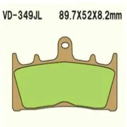 Wesrah fékbetét VD-349SRJL8 Wesrah Futómű és fék alkatrészek Fékbetétek (tárcsafék)