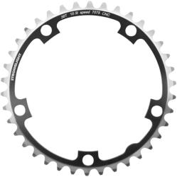 Stronglight Lánctányér országúti kerékpárhoz - 5 karos - 38T ×130 „belső fekete - alumínium 7075 - 9-10 sebességes (SHIMANO típus) STRONGLIGHT Bicikli alkatrészek Kerékpár alkatrészek Kerékpár lánctányérok