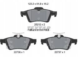 Textar Hátsó Fékbetétek - allegro - 14 715 Ft