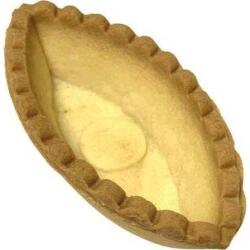  Torta-/tartális sütikosárka hajó forma line-c francia világos 6, 7 cm (24 db) - dortis (DR-01001-1)