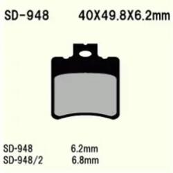 Wesrah BRAKE PADS VD-948 Fékbetét VD-948 Wesrah Futómű és fék alkatrészek Fékbetétek (tárcsafék)