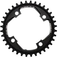 Stronglight X01 11 sebességes lánckerék MTB-hez, 104 mm-es osztókör, 4 karos, single, 36 fog, 104 mm fekete alumínium 7075, vastagság 5 mm STRONGLIGHT Bicikli alkatrészek Kerékpár alkatrészek Kerékpár lánctányéro